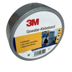 3M Gewebeklebeband silber 38 mm x 50 m