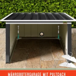 Mähroboter Garage 89 x 90 x 54 cm Anthrazit