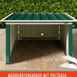 Mähroboter Garage 89 x 90 x 54 cm Grün