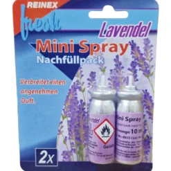 Mini Duft-Spray Nachfüllpack 2er Zitrone Lavendel Ocean Orange