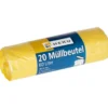 Müllbeutel 60 Liter 7µ 20 Stück in gelb