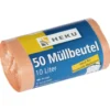 Müllbeutel 10 Liter 7µ 50 Stück in orange