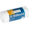 Müllbeutel 18 Liter 8µ 30 Stück in weiß
