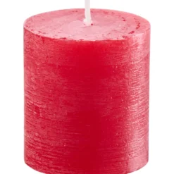 Müller Polar Stumpenkerze 75 x Ø 68 mm rot
