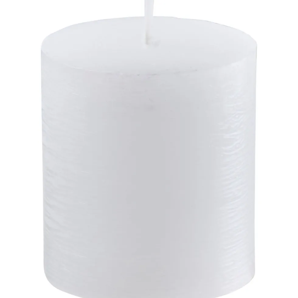 Müller Polar Stumpenkerze 75 x Ø 68 mm weiß