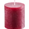 Müller Polar Stumpenkerze 75 x Ø 68 mm weinrot