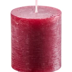 Müller Polar Stumpenkerze 75 x Ø 68 mm weinrot