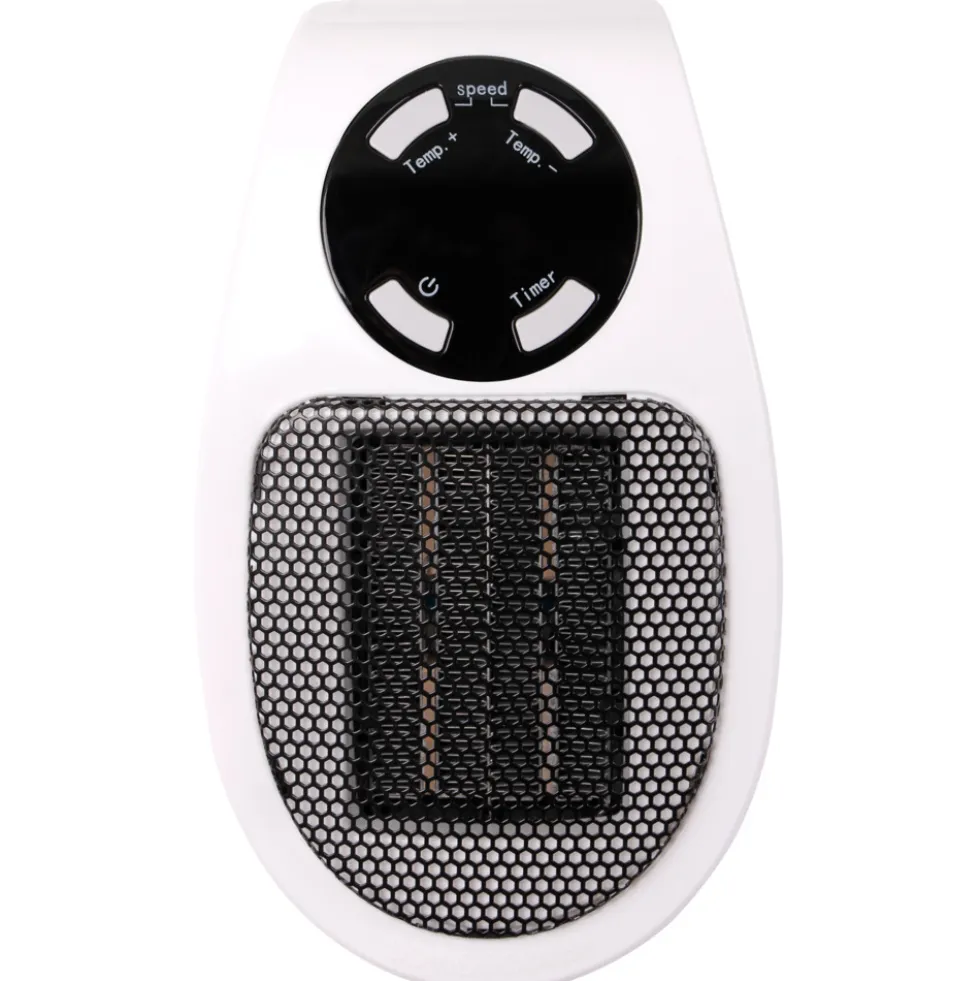 Mobiler Steckdosen-Heizlüfter 500 W