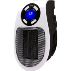 Mobiler Steckdosen-Heizlüfter 500 W