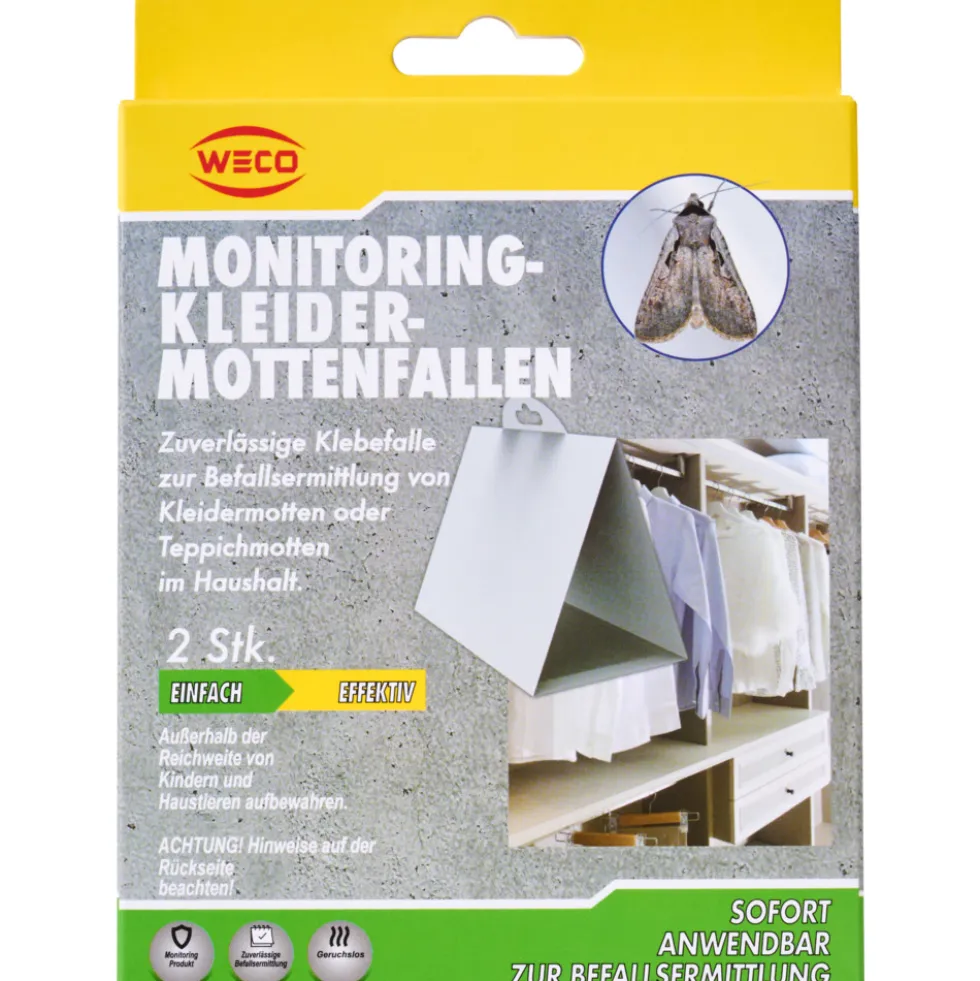 Monitoring Kleidermottenfalle 2 Stück