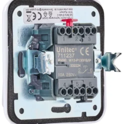 Montreal Taster IP44 inkl. Rahmen ultraweiß