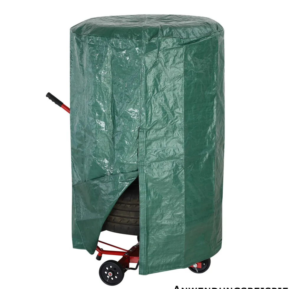 monzana® Felgenbaum Alu fahrbar 80 x 59 x 120 cm