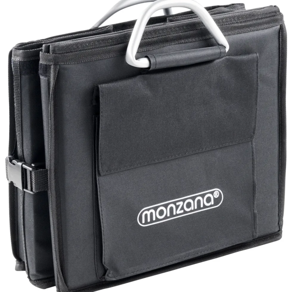 monzana® Kofferraumtasche schwarz 60 x 35 x 30 cm, isoliert