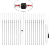 monzana® LED-Lichterkette Diamantenregen bunt
