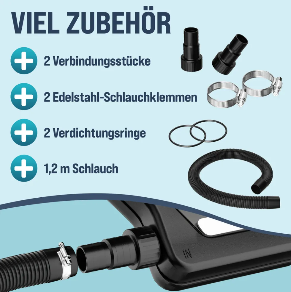 monzana® Solar-Poolheizung, anthrazit