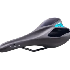 Mountainbike-Sattel mit "Memory Foam" schwarz