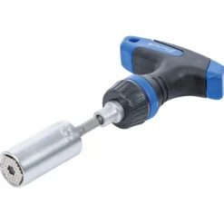 Multi-Einsatz Set 3-teilig mit Adapter und umschaltbarem Ratschen-T-Griff