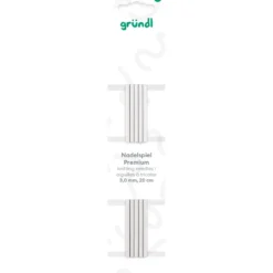Nadelspiel Premium Aluminium 3,00 mm 20 cm