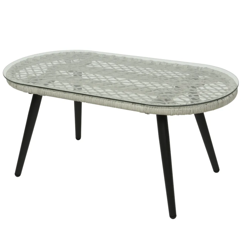 Nairobi Tisch Wicker 47 x 97 x 43,50 cm
