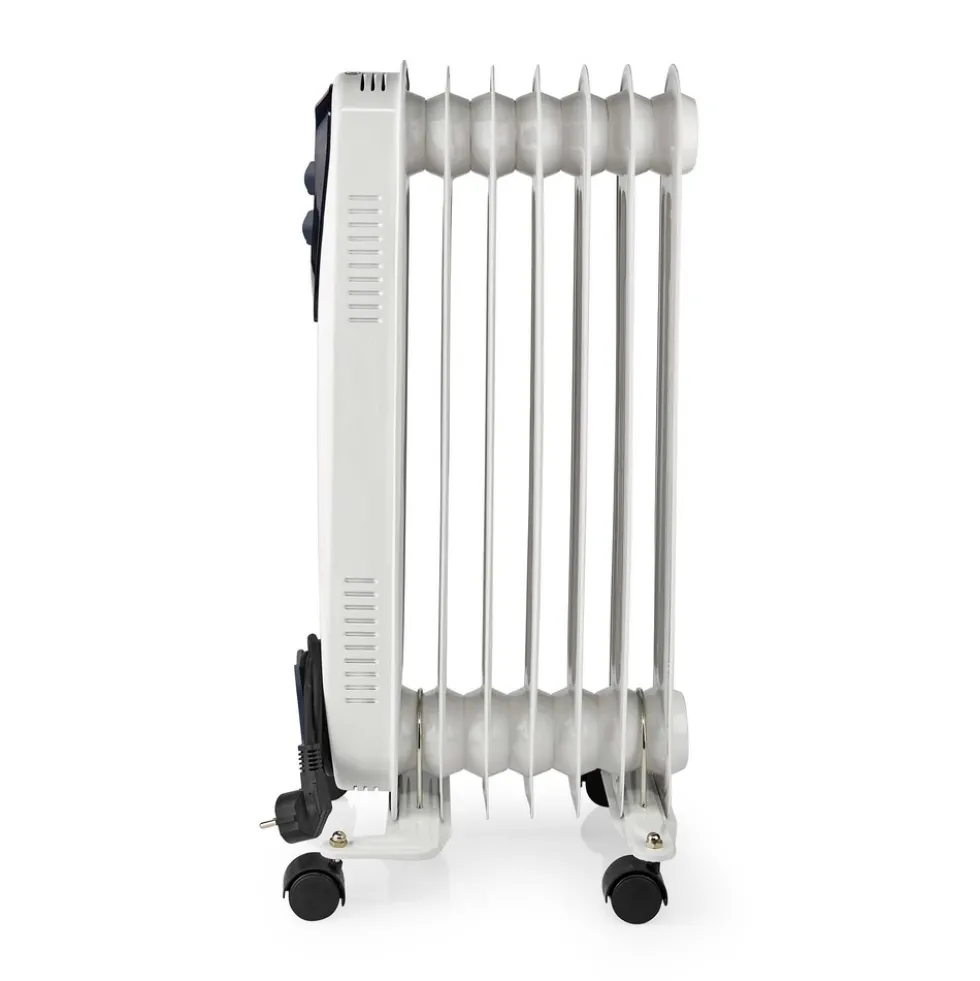 nedis mobiler Öl-Radiator mit 3 Leistungsstufen 600-1500 W