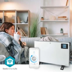 nedis SmartLife Konvektionsheizgerät WLAN 3 Heizstufen