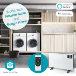 nedis SmartLife Konvektionsheizgerät WLAN 3 Heizstufen