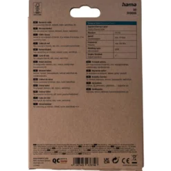 Netzwerkkabel, CAT-6a, 10 Gbit/s, S/FTP geschirmt 1,50m