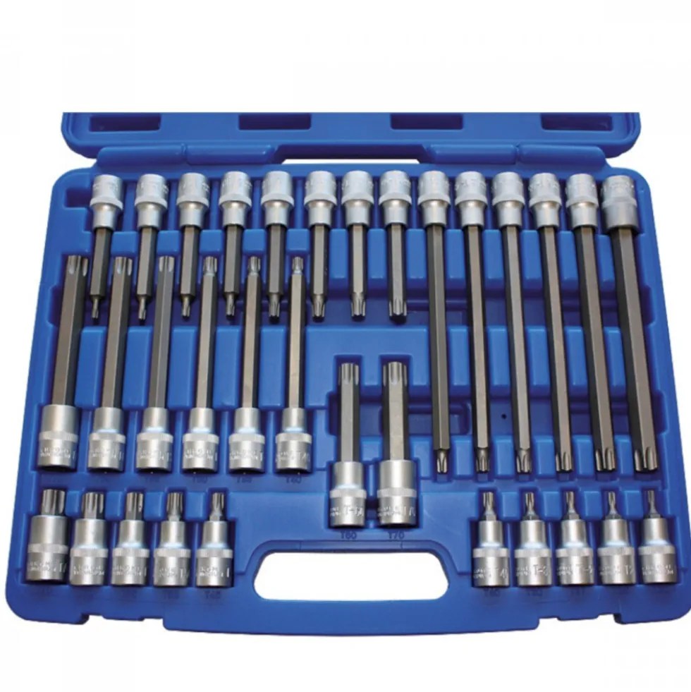 Normex Bit Satz 32-teilig 1/2'' TX T20-70 Sechsrund Innensechsrund T-Profil