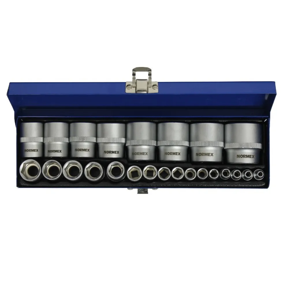 Normex Steckschlüsseleinsatz 5/32-1-1/4" Set 24tlg. Zollmaße