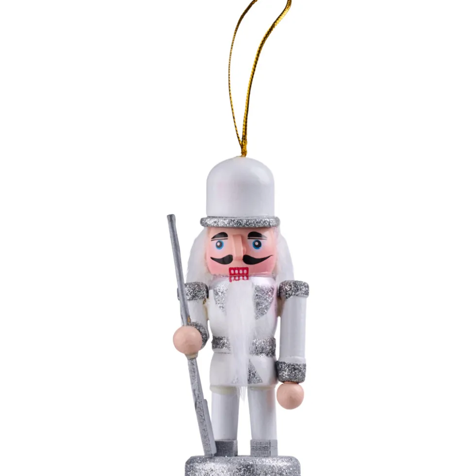Nussknacker 9 cm aus Holz mit Aufhängung