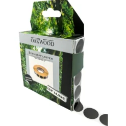 Oakwood Schusspflaster Set 2000 Stück in schwarz