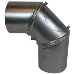 Ofenrohr Bogen 0-90° Ø 120 mm mit Tür