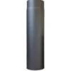 Ofenrohr gerade Ø 150 x 250 mm Stahlblech gussgrau
