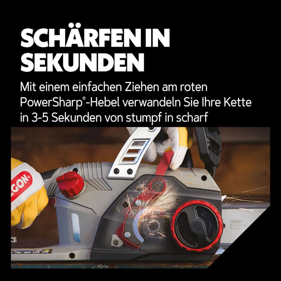 OREGON® Elektrokettensäge CS1500 mit PowerSharp®