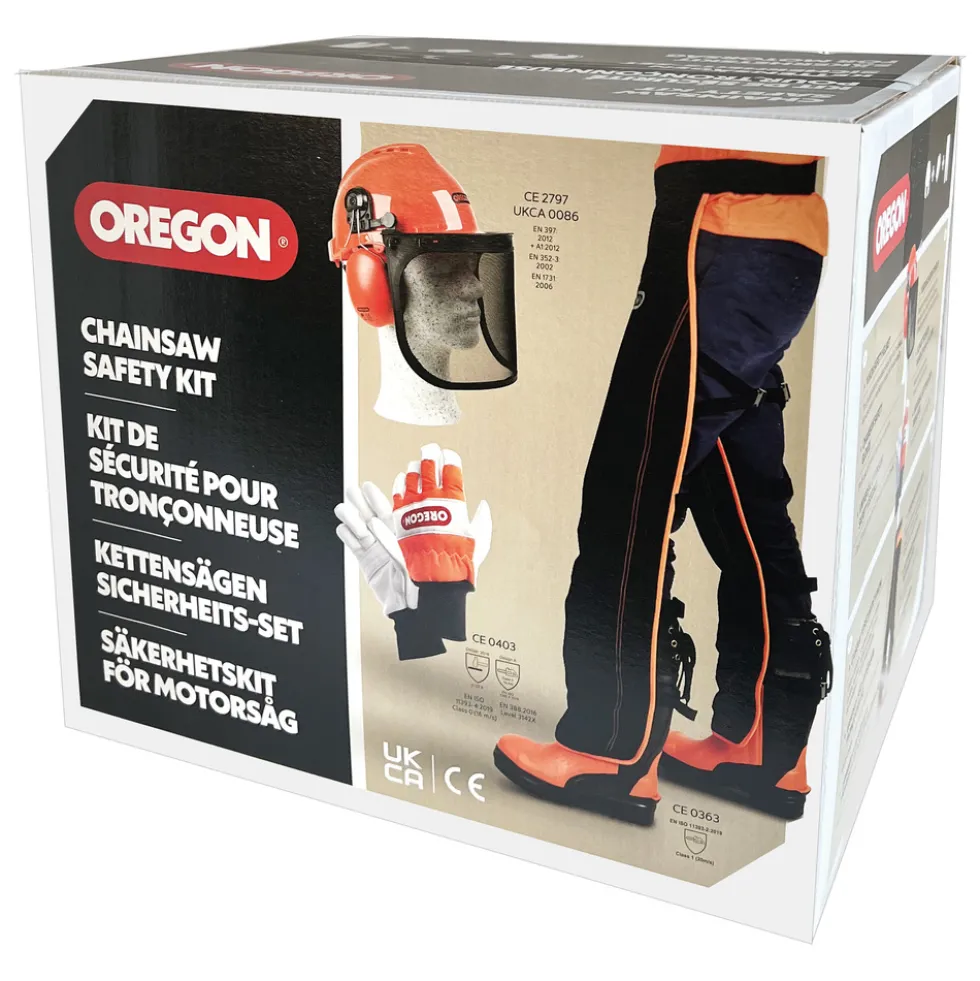 OREGON® Schutzausrüstungsset für Kettensägearbeiten