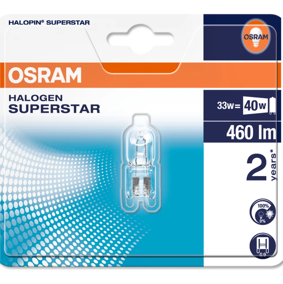 Osram HALOPIN SST 35 W 230 V G9 dimmbar