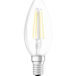Osram LED-Filament-Lampe 4 W in Kerzenform mit E14 Sockel