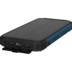 Outdoor-Powerbank mit 10000 mAh und Solarpanel