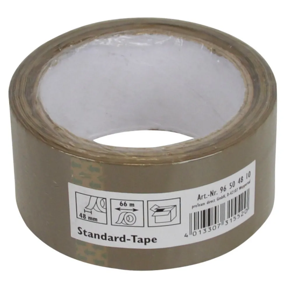 Packband 48 mm x 66 m braun, Klebeband