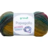 Papagallo Garn 100 g kupfer-rot-grün