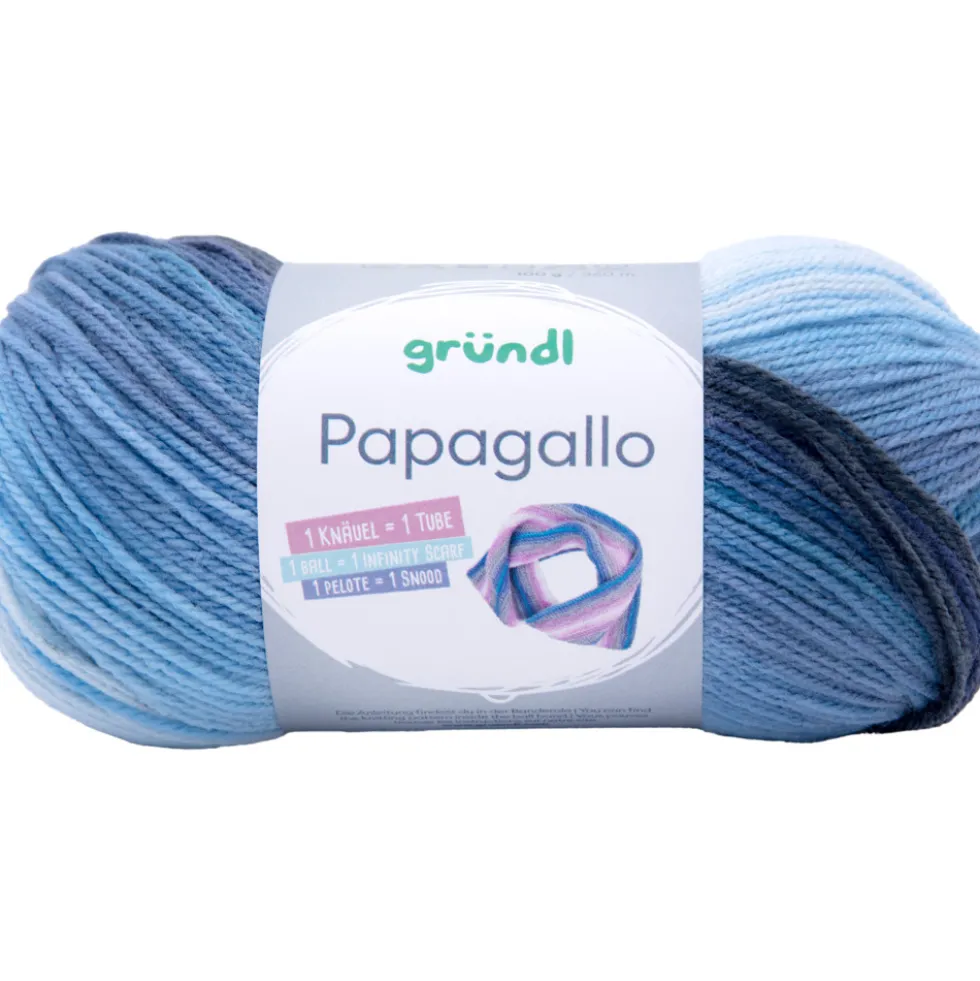 Papagallo Garn 100 g meeresblau