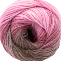 Papagallo Garn 100 g rosa-olive