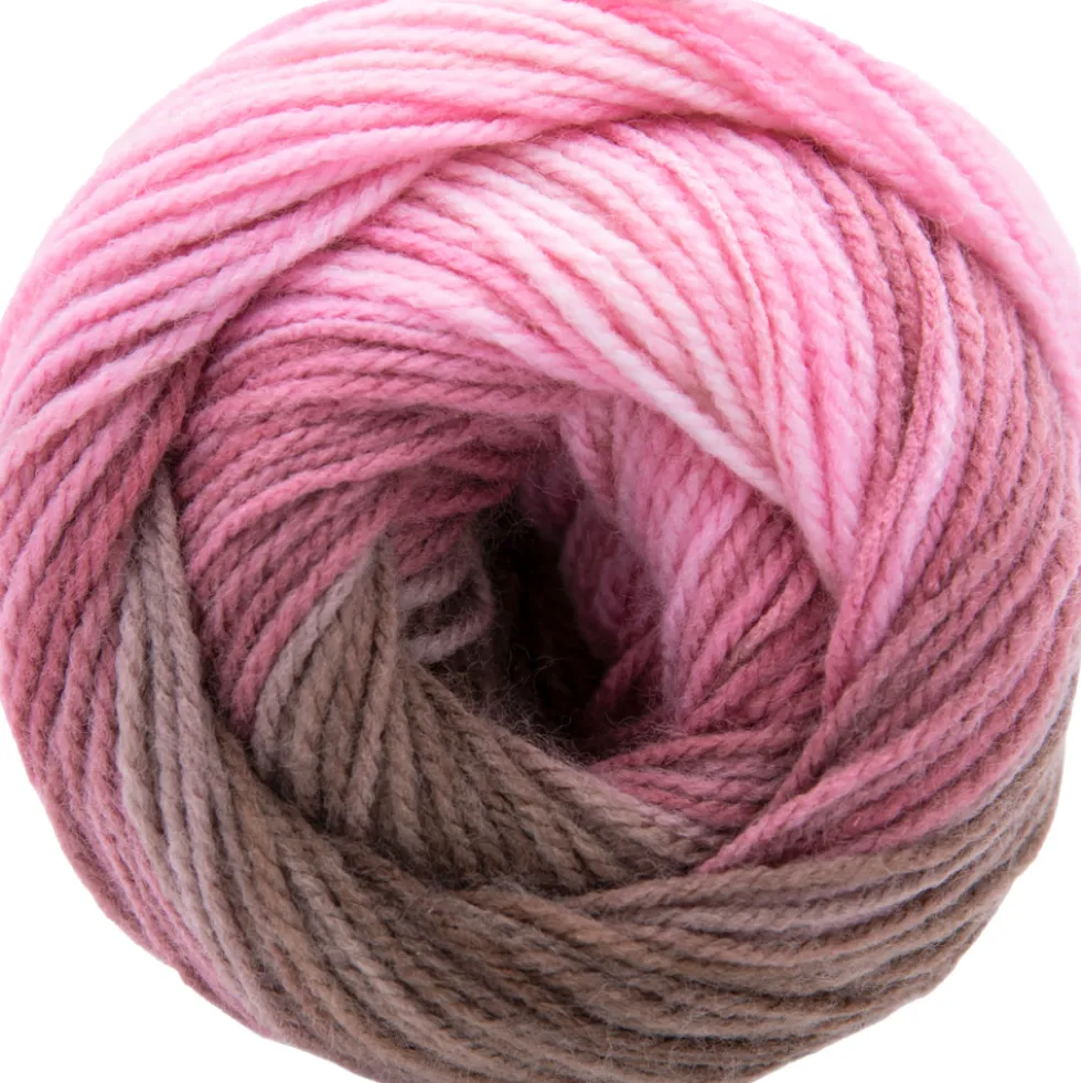 Papagallo Garn 100 g rosa-olive