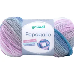 Papagallo Garn 100 g salbei-aqua