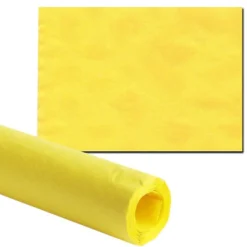 Papiertischdecke mit Damastprägung 8 x 1 m sonnengelb