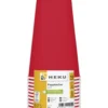 Pappbecher rot, 10 Stück, 0,473 Liter