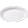 Pappteller weiß, Ø 23 cm, 100 Stück