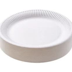 Pappteller weiß, Ø 23 cm, 100 Stück