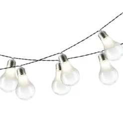 Partylichterkette 300 cm, mit 10 warmweißen LEDs