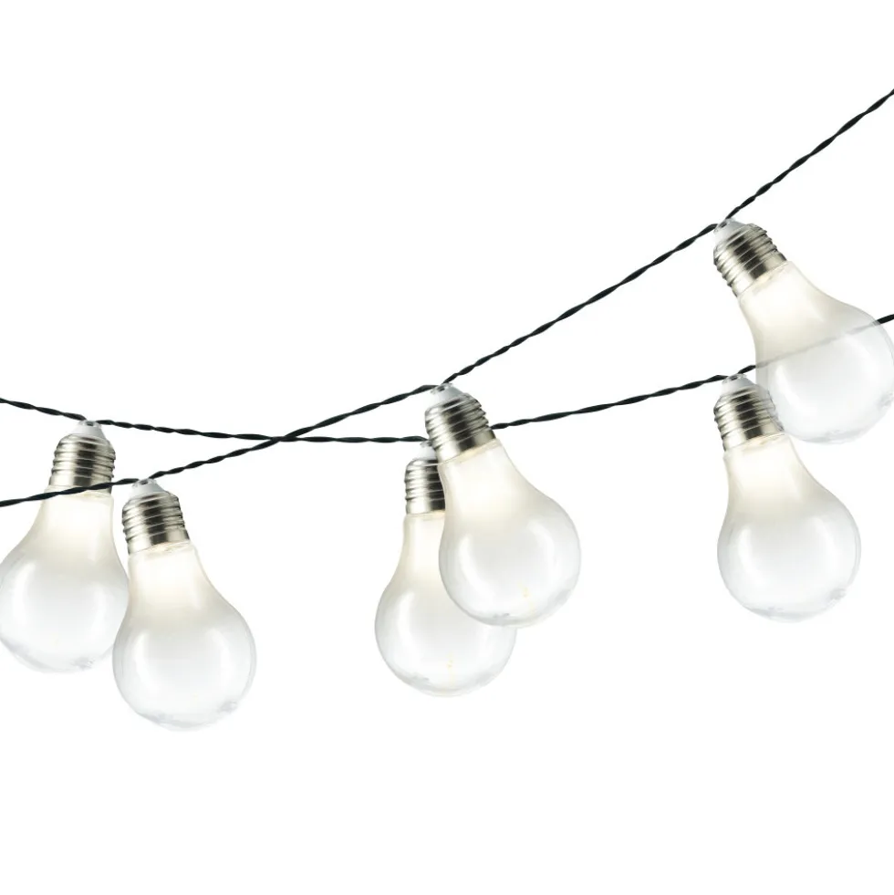Partylichterkette 300 cm, mit 10 warmweißen LEDs